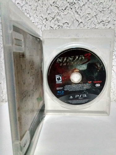 Jogo Ninja Gaiden 3 Razor's Edge Ps3 Física Completo R$99,90 (Usado)