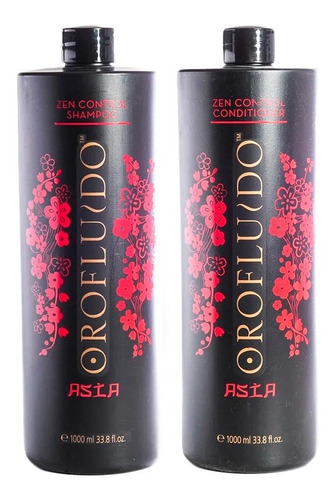 Revlon Oro Fluido Asia Zen Control Shampoo + Acondicionador