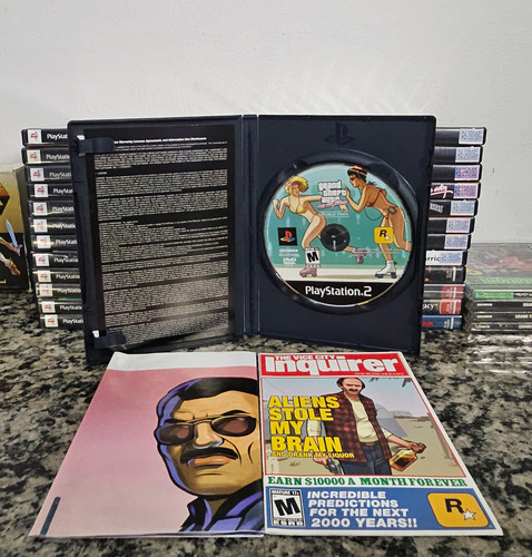 Gta Vice City Stories 100% Original - Cib - Ps2 - Americano (Usado)
