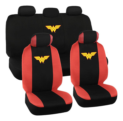 Fundas Para Asientos De Coche Bdk Wonder Woman - Juego Compl