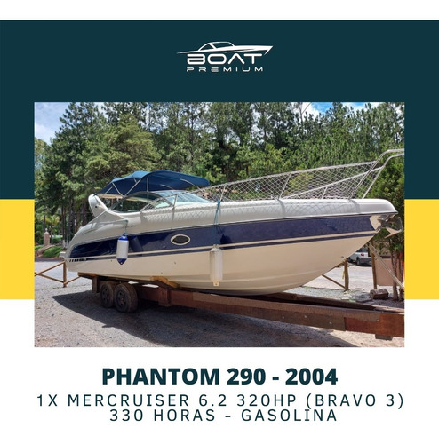 Imagem 1 de 11 de Phantom 290, 2004, 1x Mercruiser 6.2 320hp - Runner - Real