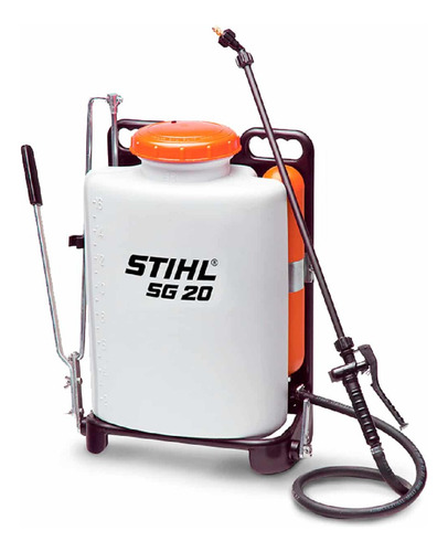 Fumigadora Aspersora Manual De 18 L Sg 20 Stihl De Mochila Color Blanco