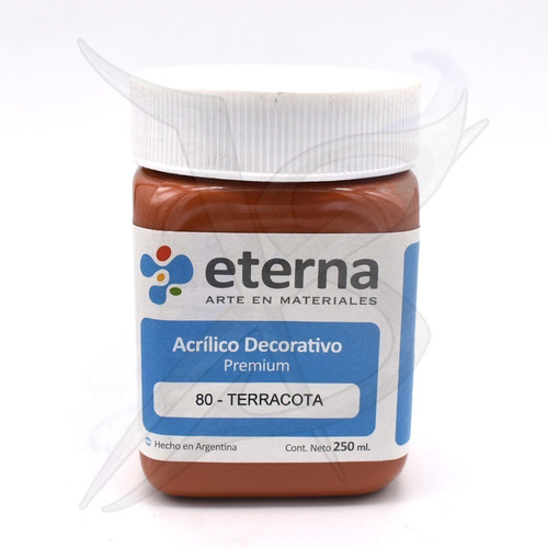 Imagen 1 de 6 de Acrilico - Eterna 250 Cc Terracota - Xion Store