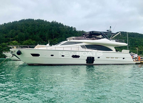 Ferretti 75 2x Mtu V10 1600 Hp Ñ Schaefer Princess Azimut