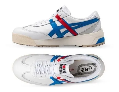 Migración Verdulero barato Tenis Onitsuka Tiger Retro Delegation Ex Bco/azul A559101