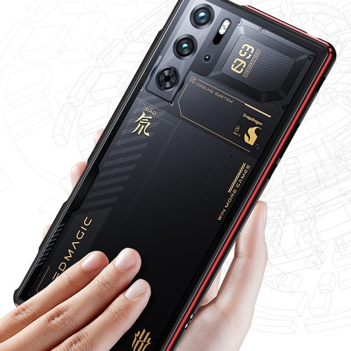 Funda Con Borde Metálico Y Temática Aurora For Zte Nubia