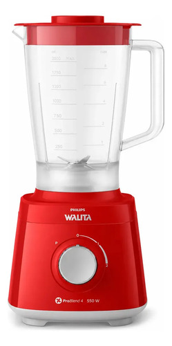 Liquidificador Daily Ri2110 Vermelho Philips Walita