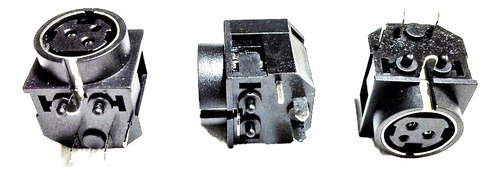 Pack 10 U. Conector 3 Pines Fuente + 10 U. Hembra Imp Ticket
