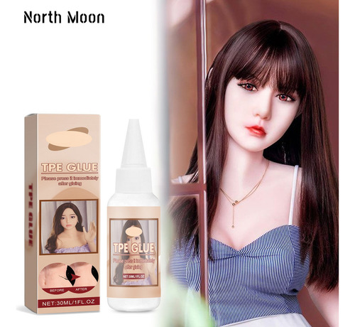 Masturbador Adulto Com Cola Tpe Solid Doll Repair 30 Ml