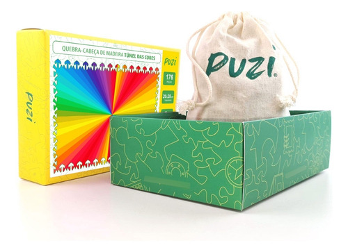 Quebra-cabeça Gradiente Túnel Das Cores (extra Difícil) Puzi