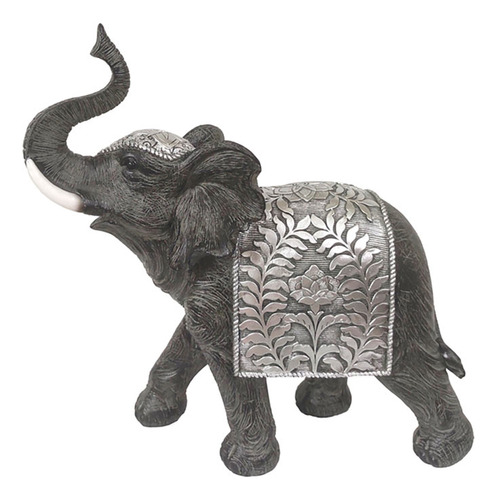 Figura Decorativa Elefante 12x32x31cm
