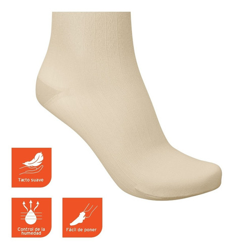 Imagen 3 de 5 de Media De Compresión Jobst Sosoft 15-20 Mmhg Rodilla