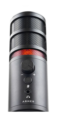 Microfone Usb Condenser Com Interface Reaper Fl Studio Armer