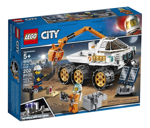 Lego City: Prueba De Conduccion Del Rover