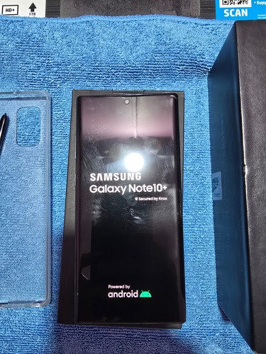Samsung Galaxy Note10+ 256 Gb Aura Black 12 Gb Ram Negro (Usado)