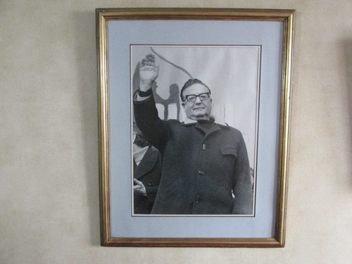 Foto Original Presidente De Chile Salvador Allende Año 1972