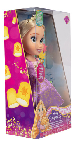 Muñeca Rapunzel Cantante Con Accesorios