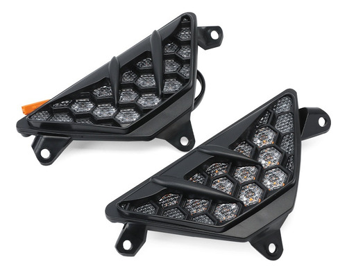 Luz De Giro Led En Forma De Panal Para Er-6f Ex650 2012-2016