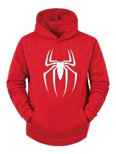 Buzo Canguro De Spiderman / De Niños Y Adultos / Unisex