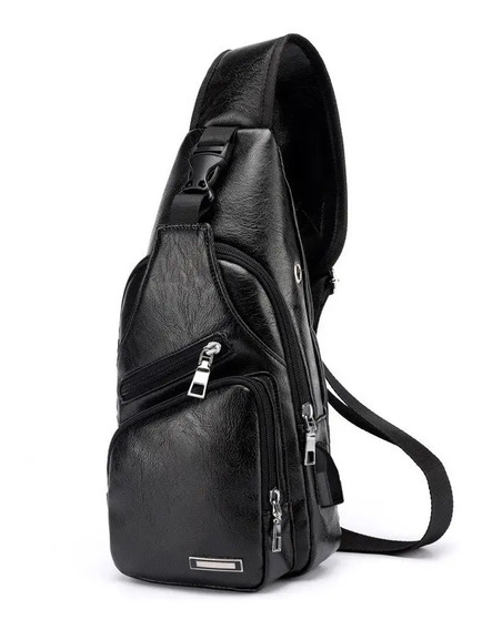 Bandolera Hombre Piel | MercadoLibre 📦
