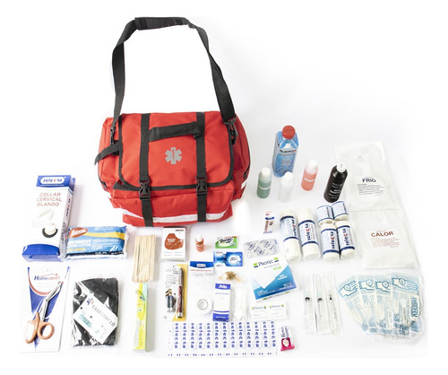 Paquete De 4 Mochilas Botiquin Trauma Ii Equipadas