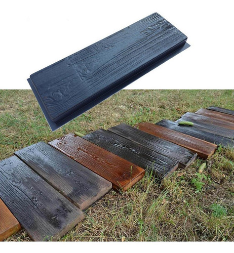 Molde De Madera De 2 Piezas, Formas De Piedra De Grano De