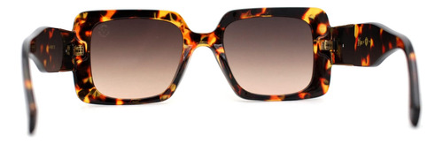 Óculos De Sol Femininos Com Emblema De Leão Mod, Óculos De S