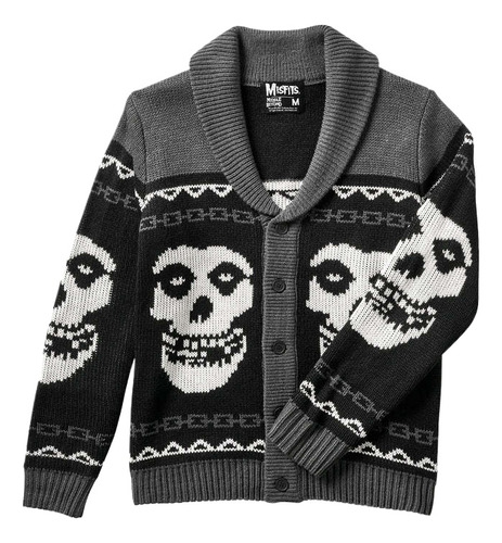 Personalized Totem Y2k Fashion Knitted Cardigan Sweater