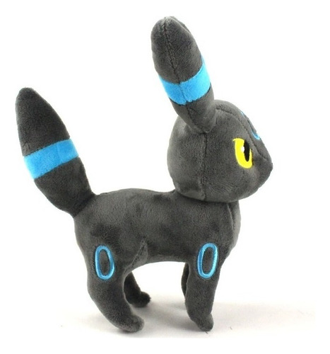 Peluche De Felpa Umbreon Shiny Pokémon 23 Cm