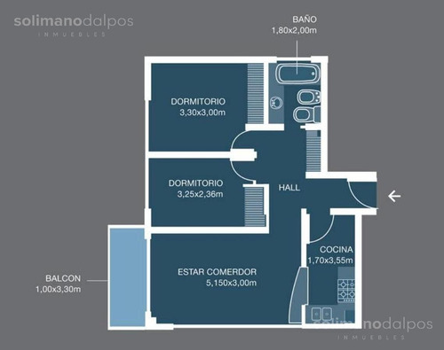 Imagen 11 de 16 de Departamento 3 Amb - Excelente Ubicacion - Beccar