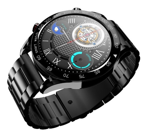 Imagen 2 de 6 de Smartwatch Futurego Pro Acero Inoxidable, Pantalla Fhd 1.32