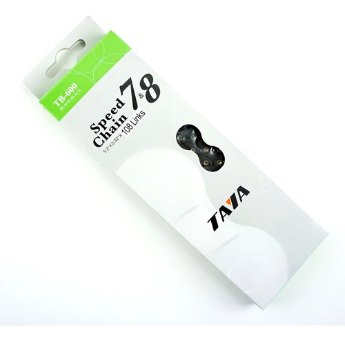 Cadena Tb600 Taya 1/2 X 3/32 X 108l Bicicleta de 7 e 8 velocidades
