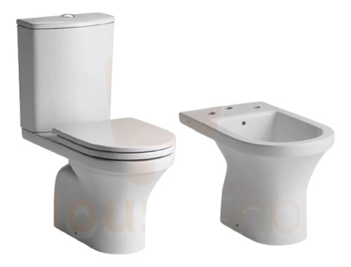 Juego De Baño Ferrum Varese Inodoro, Deposito Mochila, Bidet