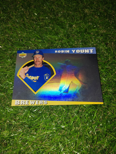 Cv Robin Yount 1993 Upper Deck Diamond Gallery Holograms