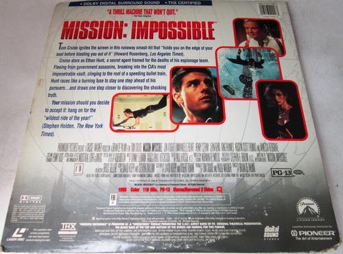 Tom Cruise - Mission: Impossible Ld