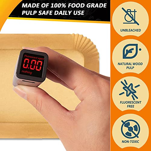 Forro De Papel Desechable Air Fryer Para Ninja Dz201/dz401/d