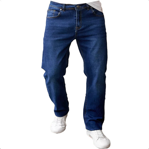Pantalon Jean Recto Clasico Hombre Linea Premium Oferta