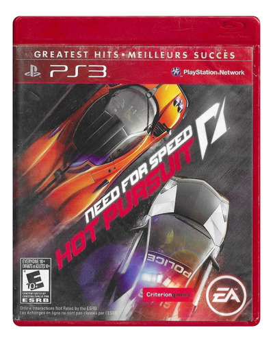 Need For Speed: Hot Pursuit Ps3 Mídia Física Semi Novo (Recondicionado)