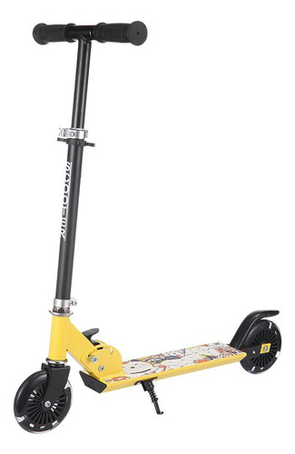 Scooter Patin Del Diablo Ajustable Plegable Niños Y Adolesce