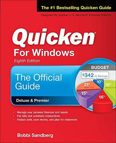 Book : Quicken For Windows The Official Guide, Eighth...