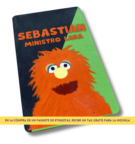 Etiquetas Pegatinas Stickers Escolares Nombre Tortugas Ninja