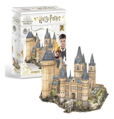 Harry Potter Torre De Astronomia Hogwarts Puzzle 3d Cubicfun