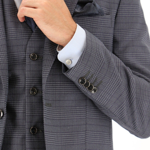 Imagen 6 de 7 de Trajes Slim Fit Con Chaleco