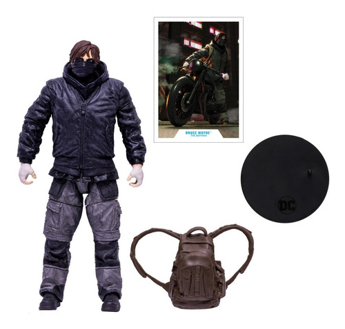 Imagen 3 de 4 de Mcfarlane Toys Bruce Wayne Drifter - The Batman