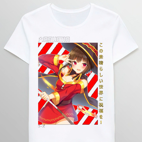 Remera Megumin Konosuba Blessing On New World 57068691