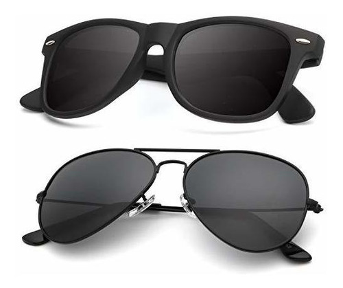 Gafas De Sol - Kaliyadi Classic Aviator Sunglasses For Men W
