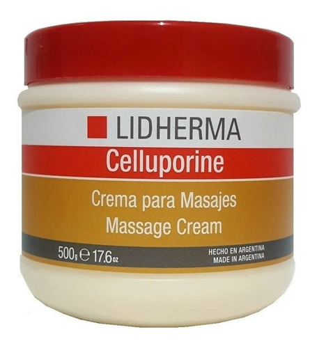 Crema Celulitis  Lidherma Celluporine X 500 Fosfatidilcolina