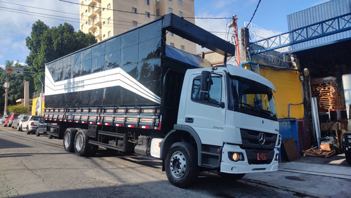 Mercedes Atego 2426 Modelo 2018 Com Carroceria Carvoeira