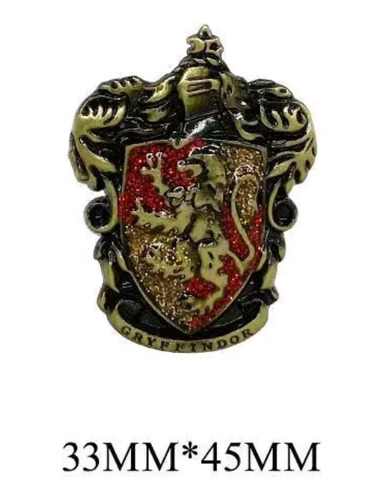 Piocha Pin  Broche Harry Potter, Escudo Casa Gryffindor