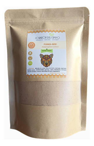 Mezcla De Setas,proteína,ginseng,melena León,cola Pato 300g